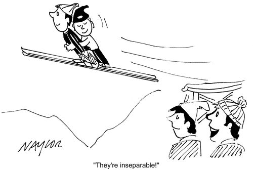 'They're inseparable!'