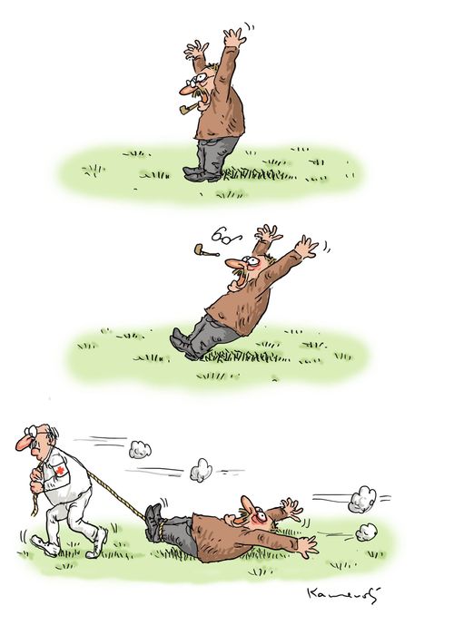 Günter Grass Dragged Off To Hospital.