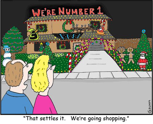 neighborhood christmas decorations