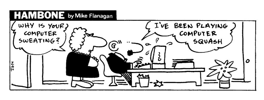 STRIP Hambone: Sweating computer