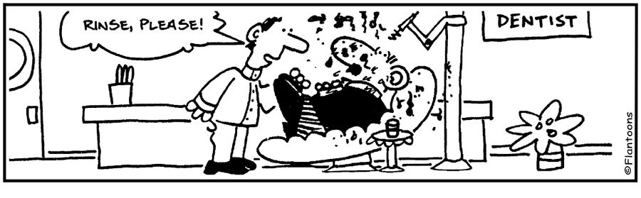 'Rinse please.' 