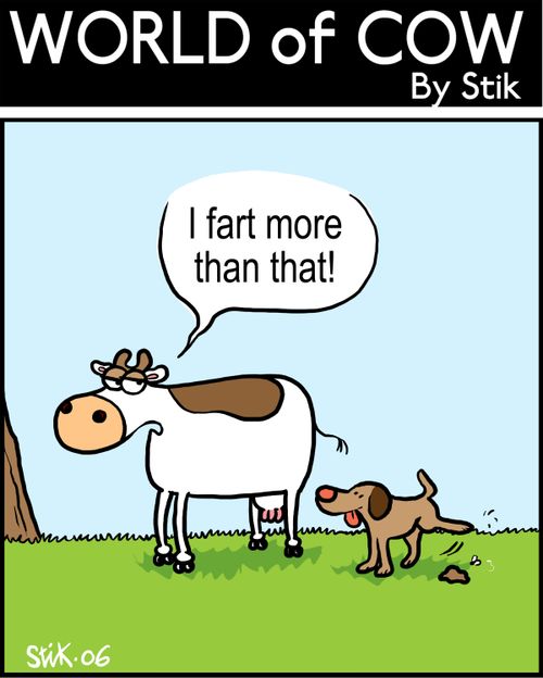 I fart more than that!