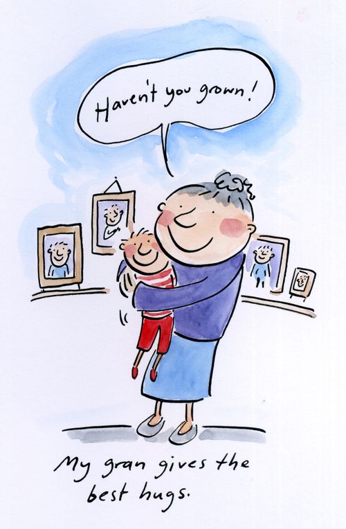 'Haven't you grown!'