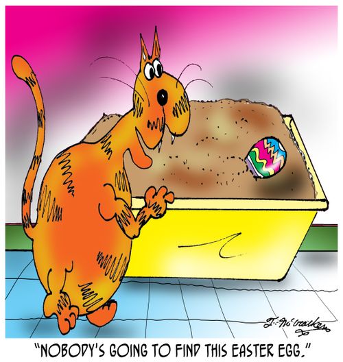 'Nobody's going to find this Easter egg.'