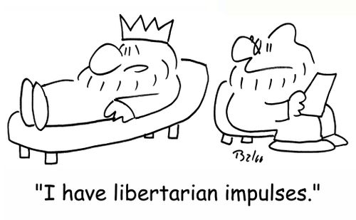 'I have libertarian impulses.'