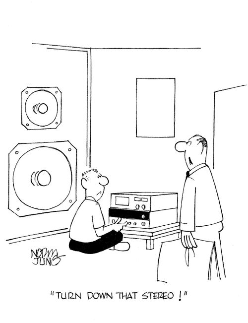 'Turn down that stereo!'