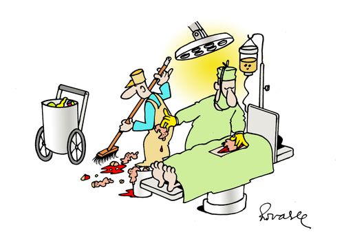 Hospital Cleaning.