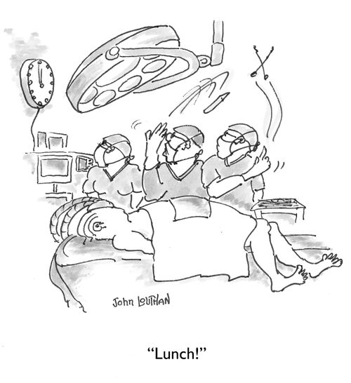 'Lunch!'