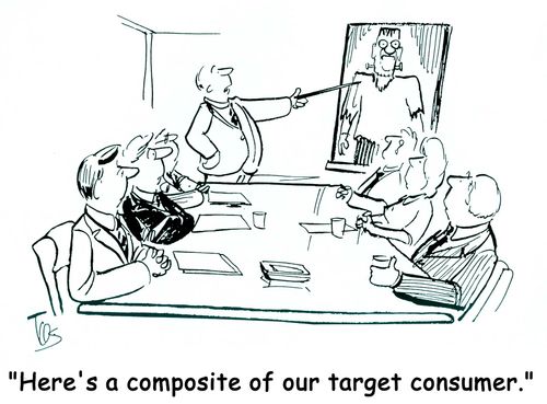 'Here's a composite of our target consumer.'