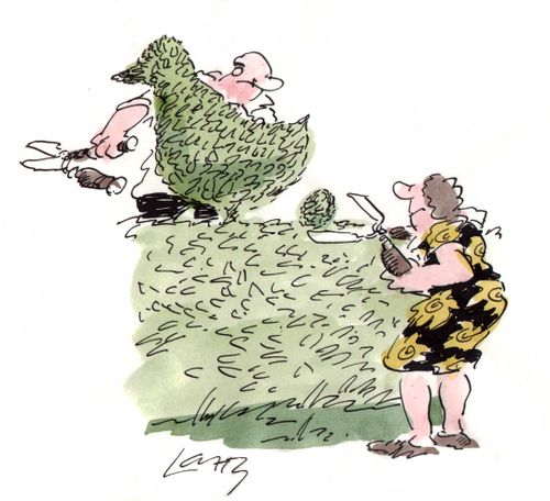 Topiary Bird Dropping