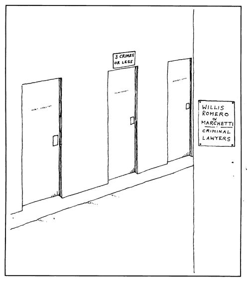 Criminal lawyers - 3 crimes or less,