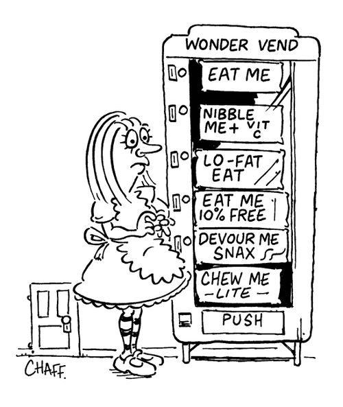 Wonder vend - Eat me, devour me, chew me...