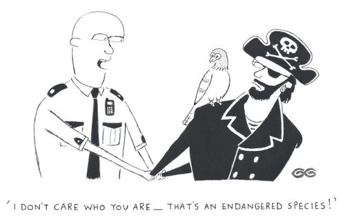 'I don't care who you are_ that's an endangered species!'