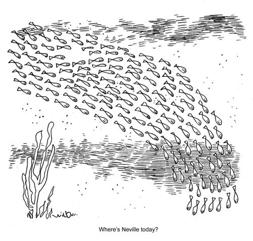 'Where's Neville today?'