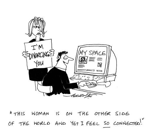 'This woman is on the other side of the world and yet I feel so connected!'