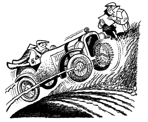 Car race.