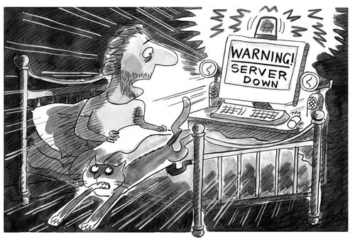 Warning - Server Down!