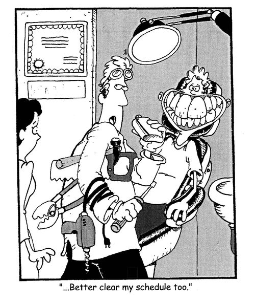'...Better clear my schedule too.'