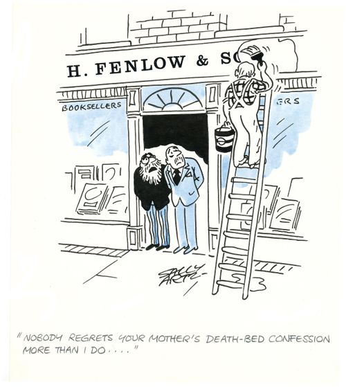 'Nobody regrets your mother's death-bed confession more than I do...'