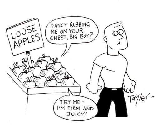 Loose apples