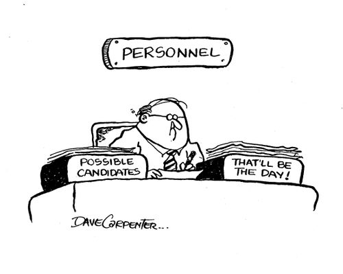 Personnel,' Possible candidates'-'That'll be the day'.
