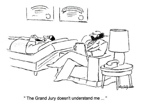'The Grand Jury doesn't understand me...'