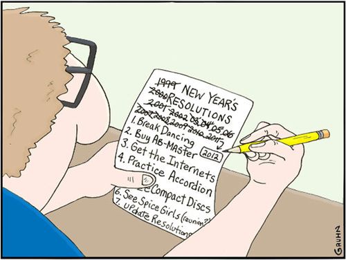 New Year's Resolutions...