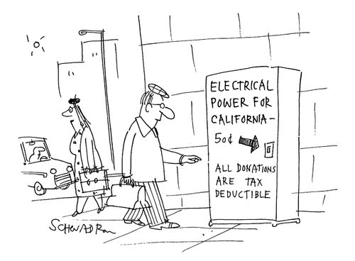 Electrical power for California.