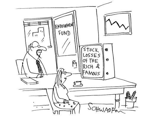 Stock Losses of the Rich and Famous.