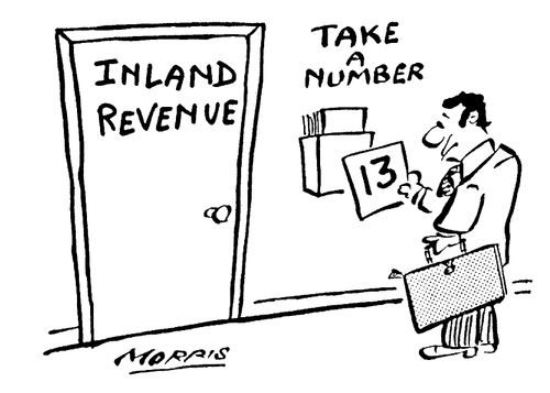 Inland Revenue - Take a Number