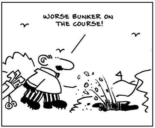 Worse bunker on the course!