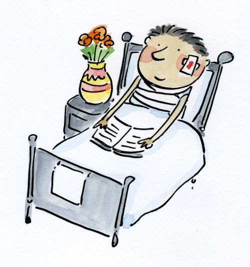 Hospital Bed.