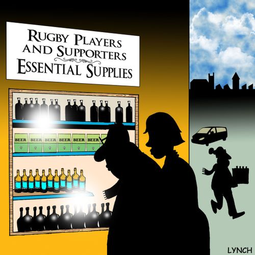 Rugby Players and Supporters Essential Supplies