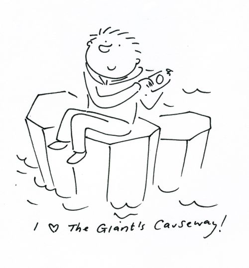 'I love the Giant's Causeway.'