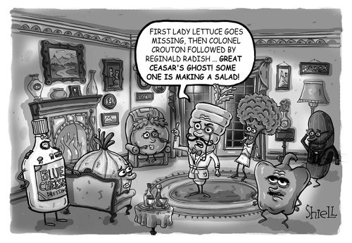 'First Lady Lettuce goes missing...'