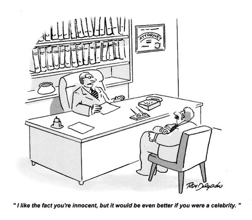 'I like the fact you're innocent, but it would be even better if you were a celebrity.'