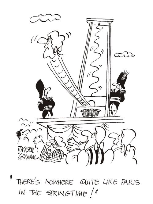 'There's nowhere quite like Paris in the springtime!'