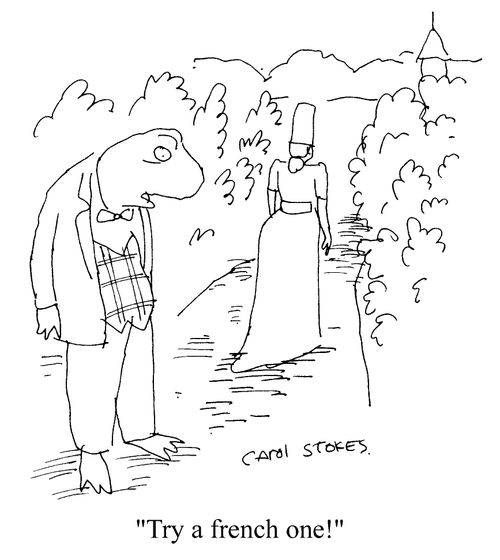 "Try a French one!"