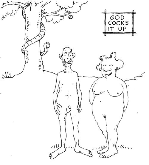 'God cocks it up'