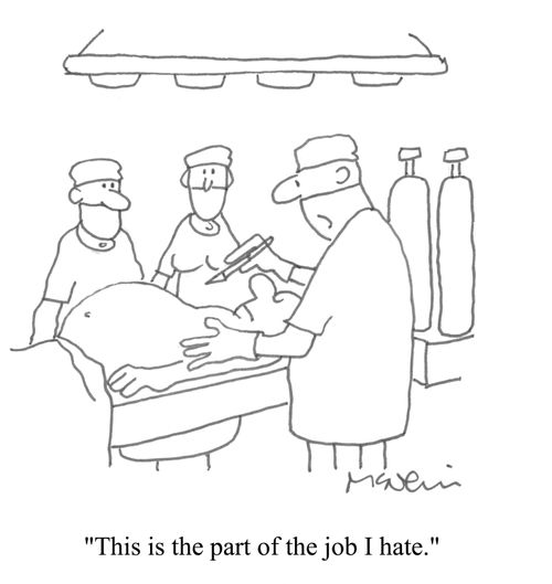 'This is the part of the job I hate.'