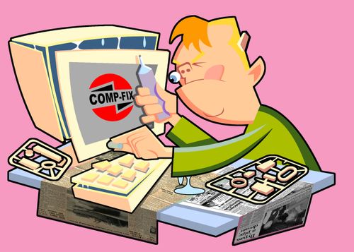 Fixing the Computer.