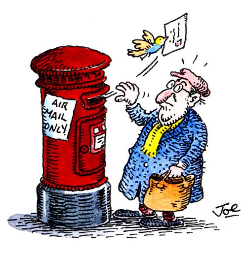 Air Mail Only.