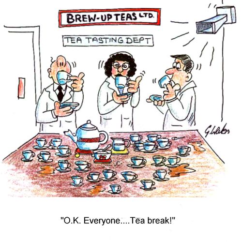 'O.K. Everyone...Tea break!'