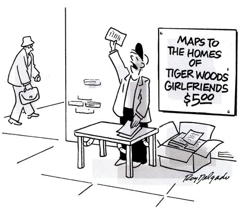 Maps To The Homes of Tiger Woods Girlfriends.
