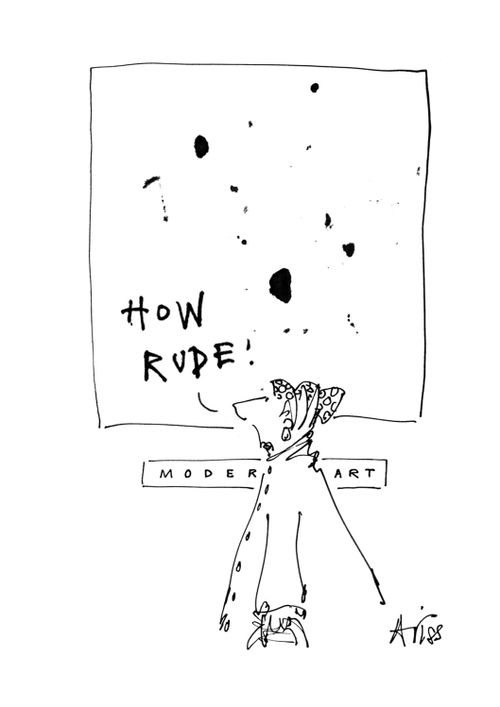 'How rude!'