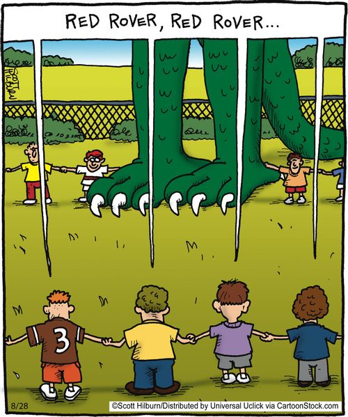'Red Rover, Red Rover...'