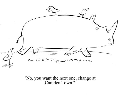 'No, you want the next one, change at Camden Town.'