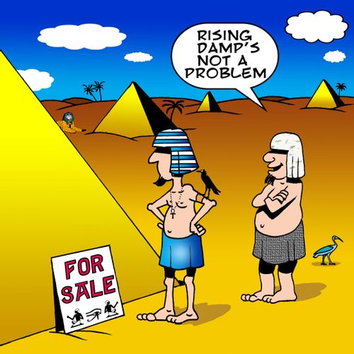Rising damp's not a problem.