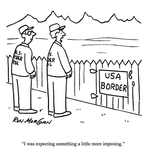 'I was expecting something a little more imposing.'