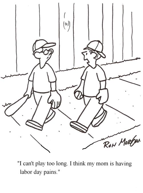 'I can't play too long, I think my mom is having labor day pains,'